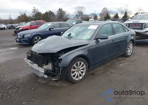 2011 Audi A4 2.0T Premium from USA, damaged, VIN WAUFFAFL4BN012171